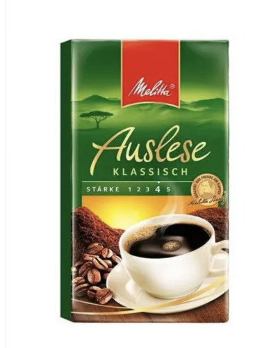 Кофе молотый Melitta Auslese Klassisch 500г
