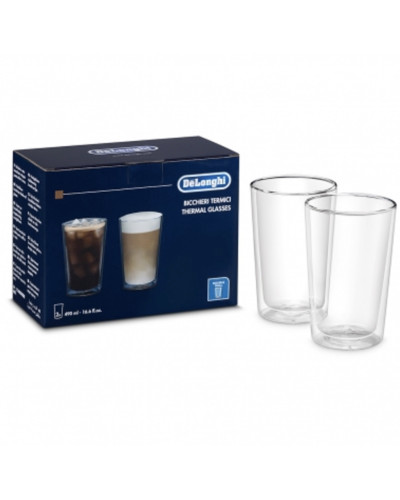 Набор стаканов DELONGHI DLSC319 DRINKS (2шт) 490 ML