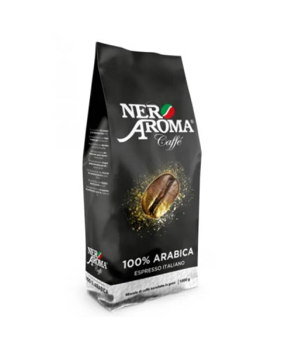 Кофе в зернах Nero Aroma Exclusive 100% Арабіка, 1 кг