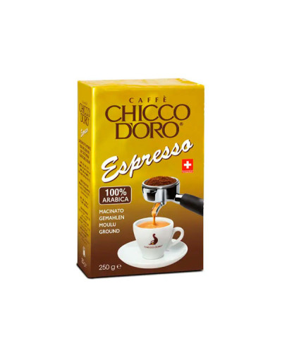 Кофе молотый Chicco D'oro Espresso 100% arabica 250 г