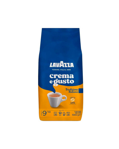 Кофе в зернах Lavazza Crema e Gusto Tradizione Italiana 1кг Original