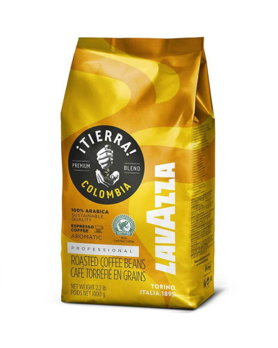 Кофе в зернах Lavazza Tierra Colombia 1кг Original