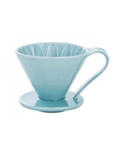 Пуровер CAFEC Arita Ware Flower Dripper Cup1 Blue