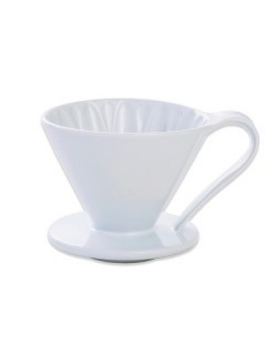 Пуровер CAFEC Arita Ware Flower Dripper Cup4 White