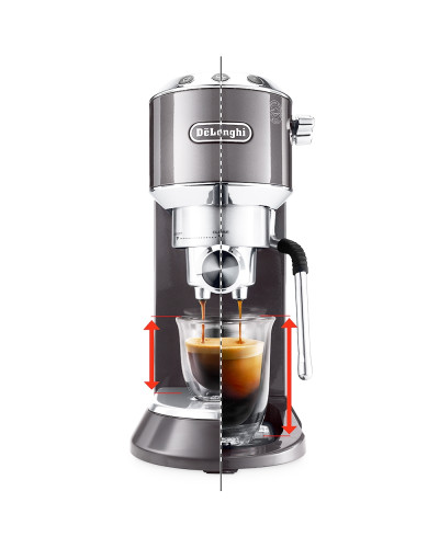 Рожковая кофеварка DeLonghi EC 885 GY