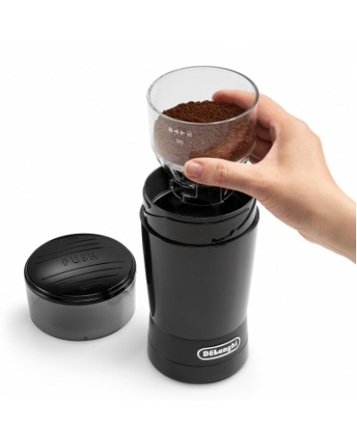 Кофемолка электрическая DeLonghi KG 200 BK