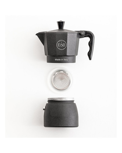 Гейзерная кофеварка E&B LAB Classic Moka Pot 3T