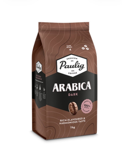 Кава в зернах Paulig Arabica Dark 1 кг