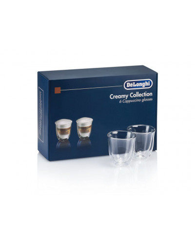 DeLonghi Набор стаканов для капучино DLSC301 CAPPUCCINO (6 шт)