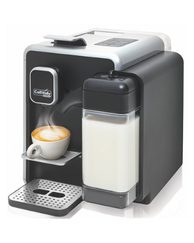 Caffitaly Bianca BLACK-WHITE S22 One Touch Cappuccino