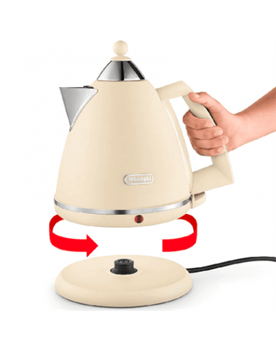 Электрочайник DeLonghi KBX2016.BG Argento Flora Электрочайник DeLonghi KBX2016.BG Argento Flora