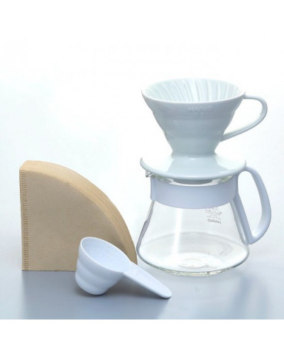 Пуровер Hario V60 02 Ceramic White