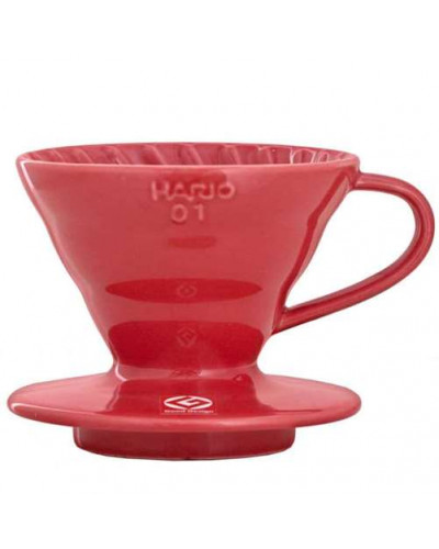 Пуровер Hario V60 02 Ceramic Red