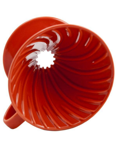 Пуровер Hario V60 02 Ceramic Red