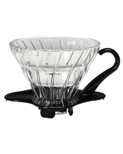 Пуровер Hario V60 02 Glass Black
