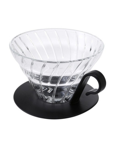 Пуровер Hario V60 02 Glass Black