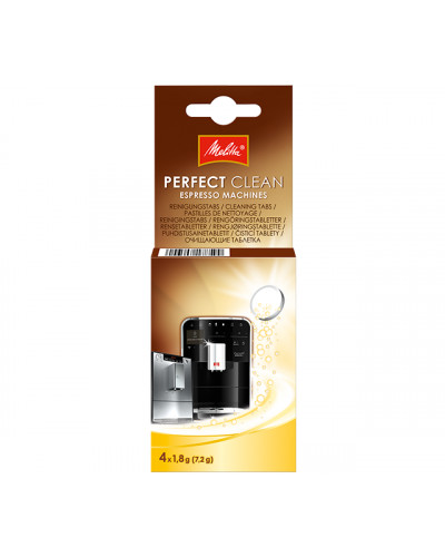 Таблетки от кофейных масел Melitta Cleaner Perfect Clean, 4х1,8 г