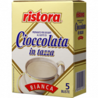 Белый горячий шоколад Ristora в пакетиках, 5 шт.