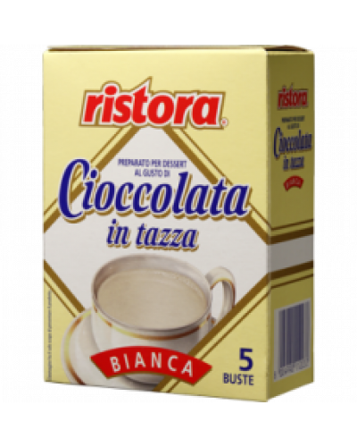 Шоколад белый пакетированый Ristora (5* 23г) 