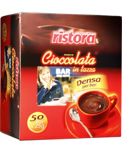 Шоколад Ristora пакетированый (50*25г)