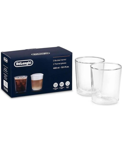 Набор стаканов DELONGHI DLSC318 DRINKS (2шт) 400 ML